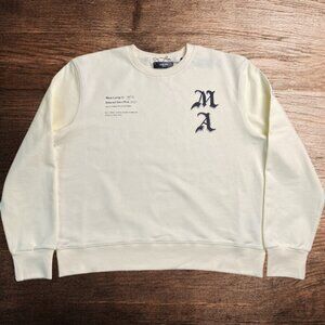 Amiri Men's White Crewneck